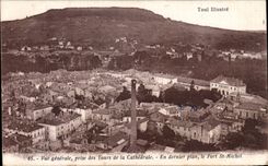 CPA Toul die Ansicht vertreten von den Aufsatzen der Kathedrale