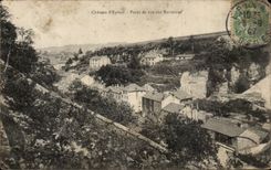 CPA Castle of Epinal Point of view on Razimont