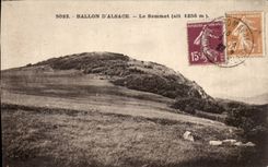 CPA Balloon of Alsace the top