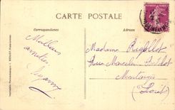 CPA Montereau the bridge of Yonne dimensions Lavandiere upstream