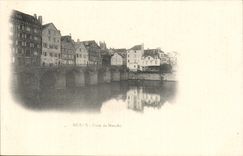 CPA Meaux bridge of the market