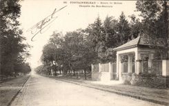 CPA Fontainebleau Road of Melun Vault of Good Help
