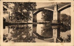CPA Moret sur Loing Viaduc de Saint Mammes
