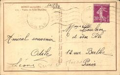 CPA Moret sur Loing Viaduc de Saint Mammes