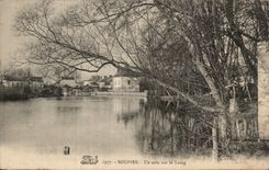 CPA Soups a corner on Loing