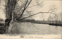 CPA Soups a corner of Loing