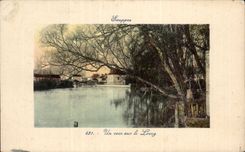 CPA Soups a corner on Loing