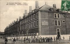 CPA Toul 39eme des Artillerie Bezirkes von Rigny Militaria