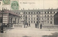 CPA Rouen the Hatry barracks
