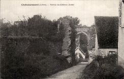 CPA Chateaurenard Ruins of the feudal castle