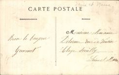 CPA Castle Landon Abbay de Saint Severin Side wall the Turret