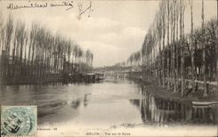 CPA Melun Seen on the Seine