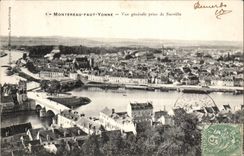 CPA Montereau Is necessary Yonne View taken of Surville