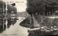 CPA Melun Banks of the Seine
