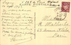 CPA Surroundings of Lagny the castle of Tool bags