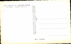 CPA Surroundings of Lizy on ourcq Marysien Castle