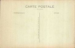 CPA the bell-tower of the church of Barcy effects of the bombardment by the boches