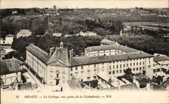 CPA Meaux the college Seen on the cathedral