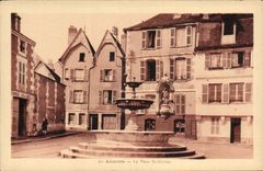 CPA Auxerre die Platz Str Nicolas stellt Chlorid her