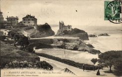 CPA Biarritz La pointe du Port Vieux