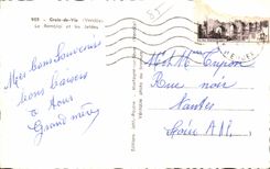 CPSM Croix de Vie der Damm und die Piers