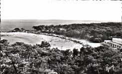 CPSM Noirmoutier Beach of the ladies and wood of Chaize