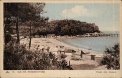 CPA Island of Noirmoutier beach of the ladies