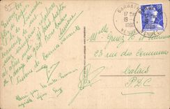 CPA Island of Noirmoutier beach of the ladies