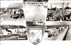 CPSM Fromentine der Vendean Bourine Strand der Pier