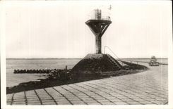 CPSM Island of Noirmoutier Gois connecting the island to the continent