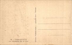 CPA Cambo les Bains View from above on Nive