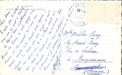 CPA Biarritz Le port des pecheurs et le casino