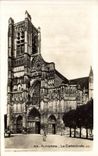 CPA Auxerre die Kathedrale