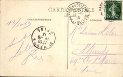 CPA Belfort the tower of Miotte 1870 1871