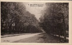 CPA Bellevue Avenue du chateau