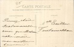 CPA Sands of olonne Sablaise Ass Donkey Folklore Costume