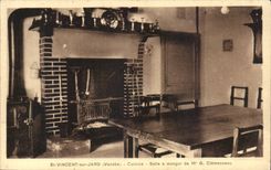 CPA Str Vincent von Jard kocht Esszimmer von Herrn G Clemenceau