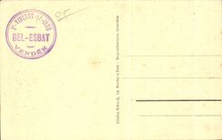 CPA Str Vincent von Jard kocht Esszimmer von Herrn G Clemenceau