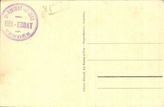 CPA Str Vincent von Jard Chambre muss von Herrn G Clemenceau schlafen