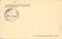 CPA Str Vincent von Jard das Bretterbude von Clemenceau die Tabelle von traval schonem Essat