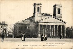 CPA the Rock on Yon Church Saint Louis