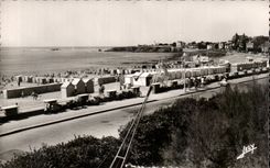 CPSM Croix de Vie der Strand und die Strasse der Gesims Volleyballkugel Volley Kugel
