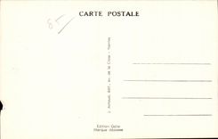 CPA the Rock on Yon prefecture and the garden