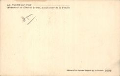 CPA der Felsen auf Yon Denkmal in allgemeinem beschwichtigendem Travot des Vendee