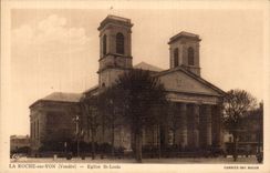 CPA the Rock on Yon Places Church Saint Louis