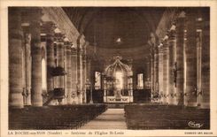 CPA the Rock on Interior Yon of the church St louis