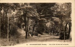 CPA Rocheserviere eine Gasse des Holzes des Schlussels