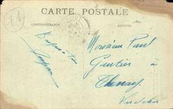 Autun CPA Fountain Saint Lazare