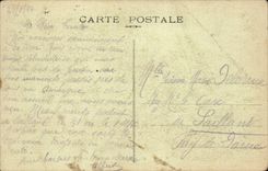 CPA Royan gross die Tritonshornzelte