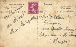 CPA Nevers panoramische Ansicht uber den ducal Gaumen